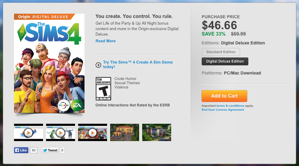Sims 4 digital mac